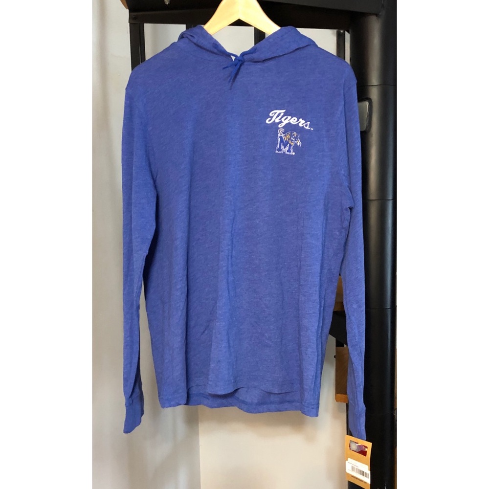 Memphis Tigers Men's Blue Hoodie Size M